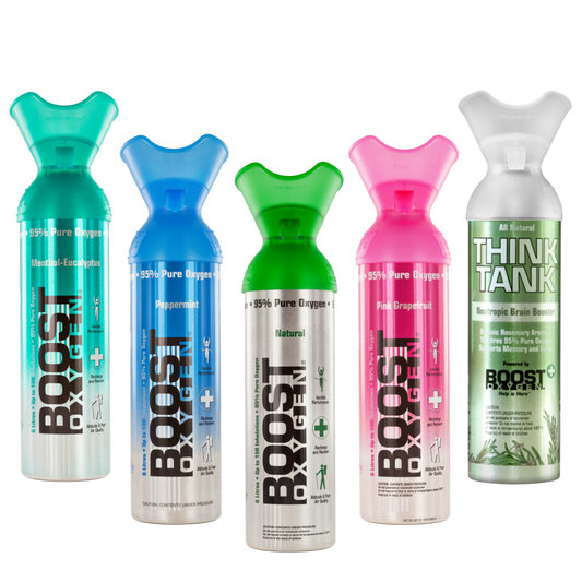 Boost Oxygen Mixed Flavours - Large 10L - 5 Pack