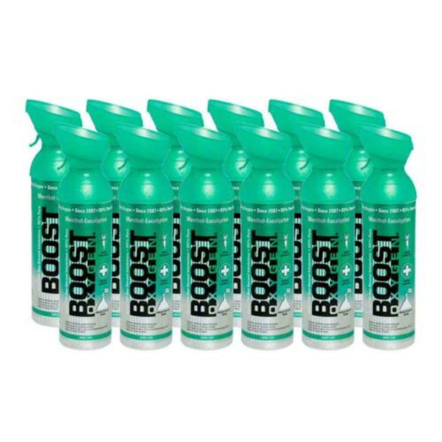 Boost Oxygen Menthol-Eucalyptus - Large 10L - 12 Pack