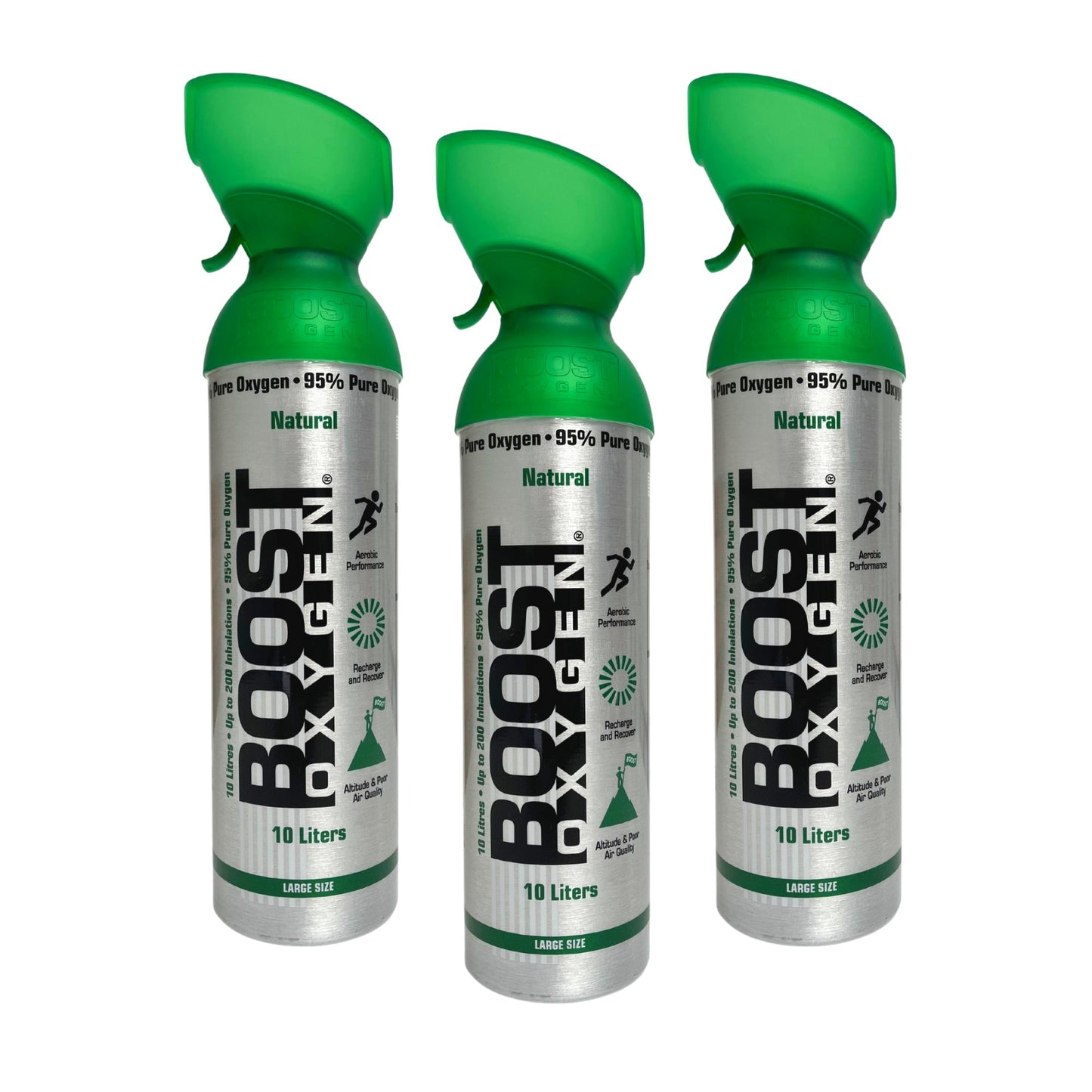 Boost Oxygen Natural - Large 10L - 3 Pack