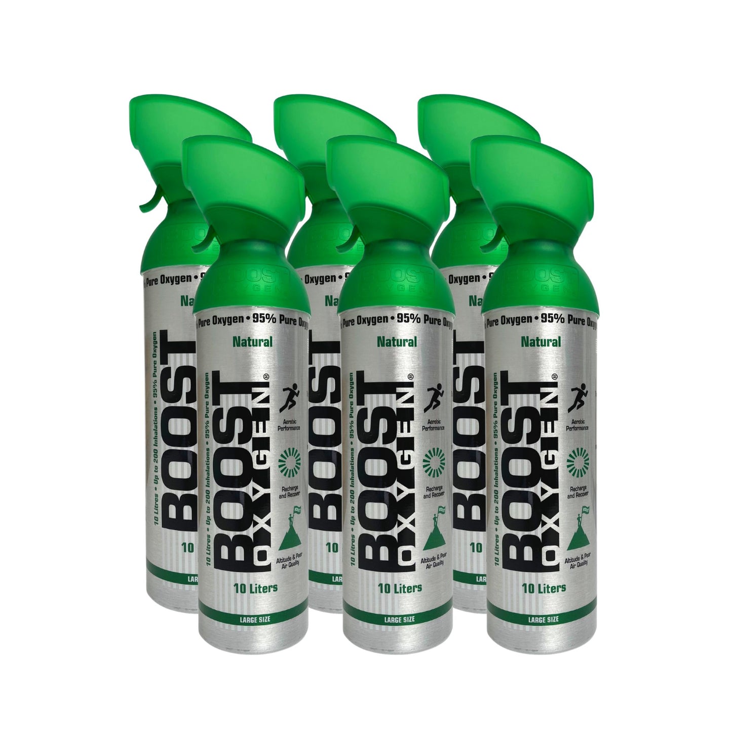 Boost Oxygen Natural - Large 10L - 6 Pack