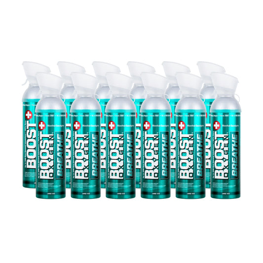 Boost Oxygen Menthol-Eucalyptus - Large 10L - 12 Pack