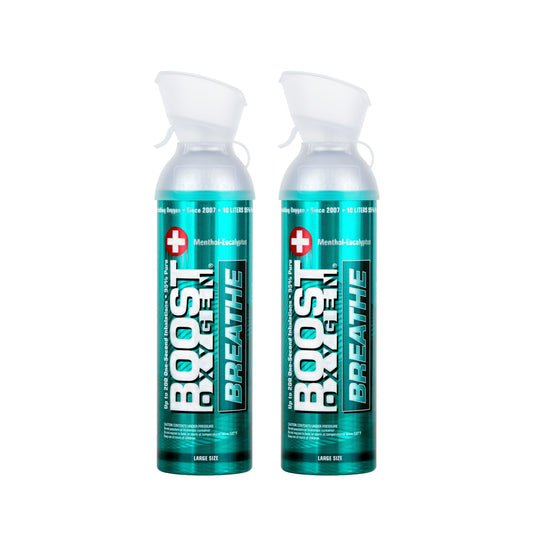 Boost Oxygen Menthol-Eucalyptus - Large 10L - 2 Pack