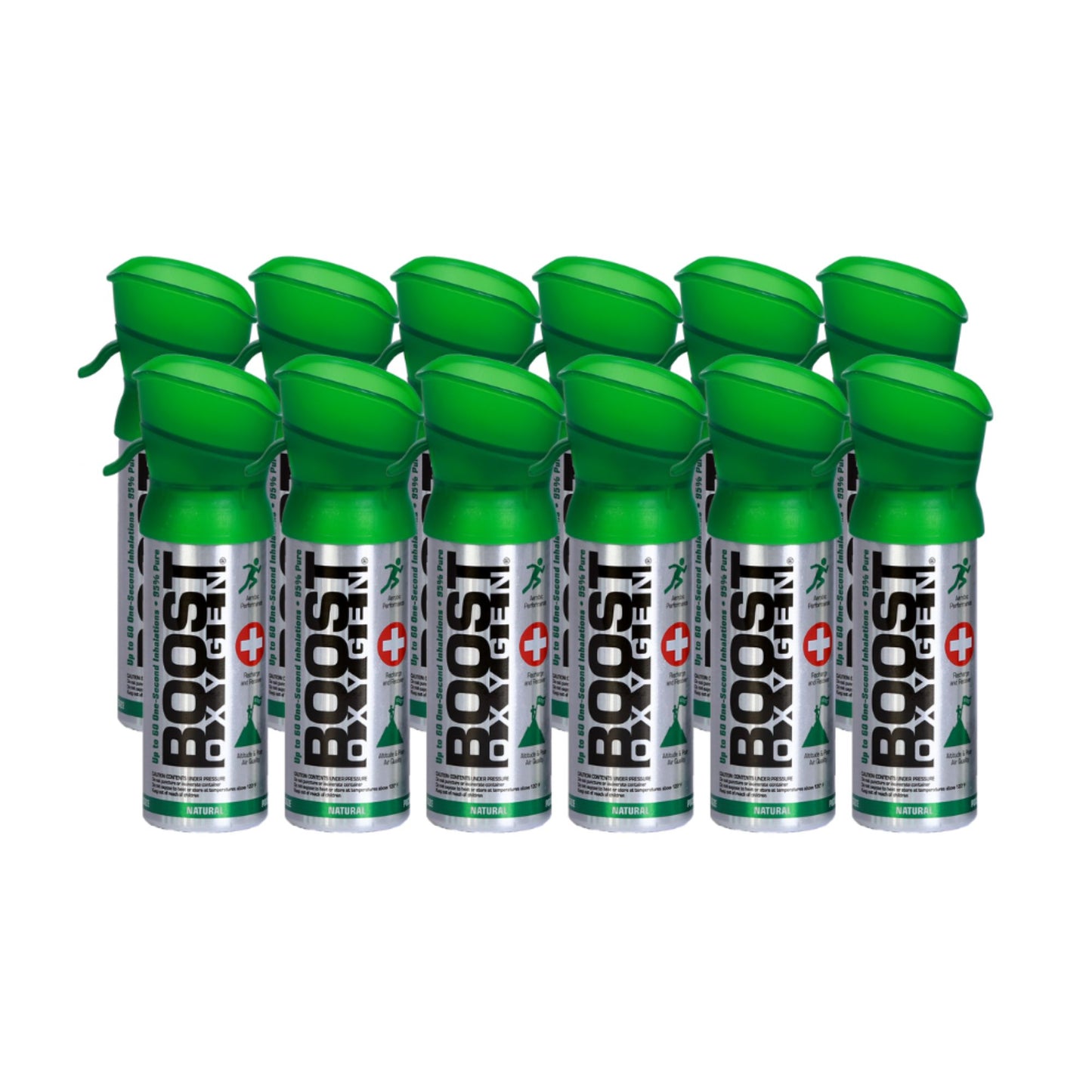 Boost Oxygen Natural - Pocket Size 3L - 12 Pack