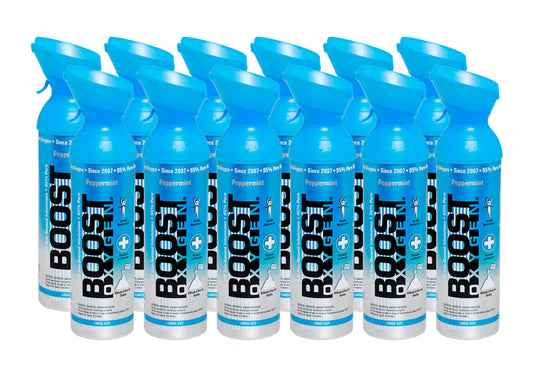 Boost Oxygen Peppermint - Large 10L - 12 Pack
