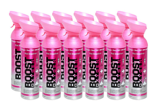 Boost Oxygen Pink Grapefruit - Large 10L - 12 Pack