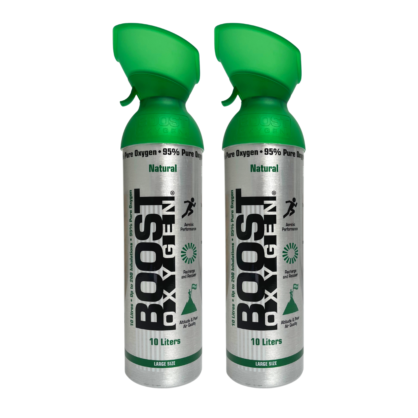 Boost Oxygen Natural - Large 10L - 2 Pack