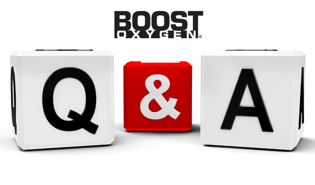 Answering 13 Common Questions About Boost Oxygen