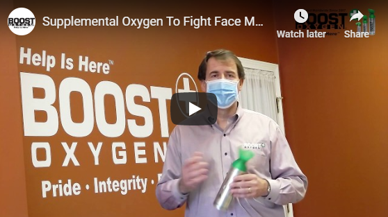 Video - Using Boost Oxygen while wearing a Face Mask