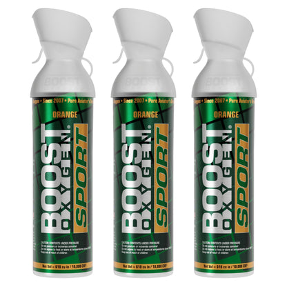 Boost Oxygen SPORT | Orange - Large 10L - 3 Pack