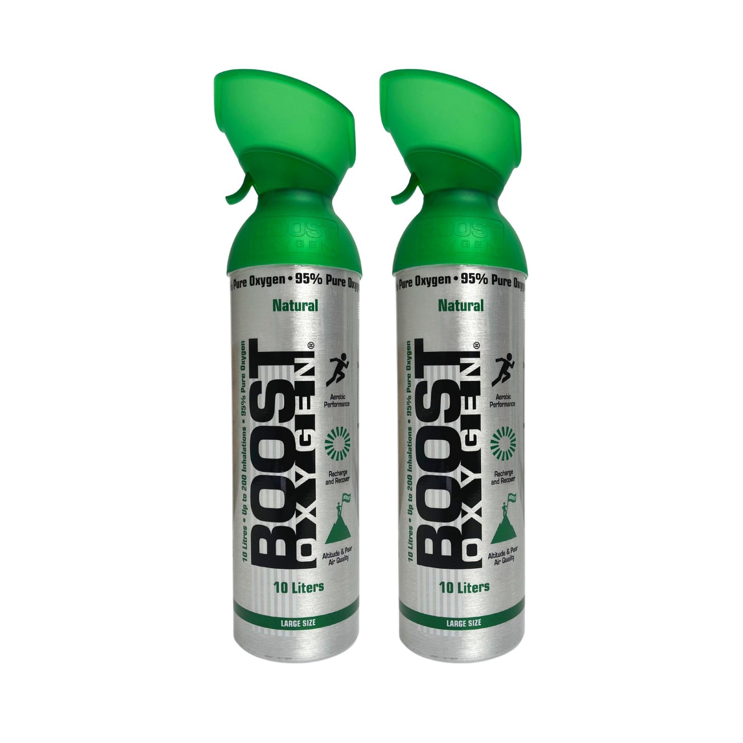 Boost Oxygen Natural - Large 10L - 2 Pack