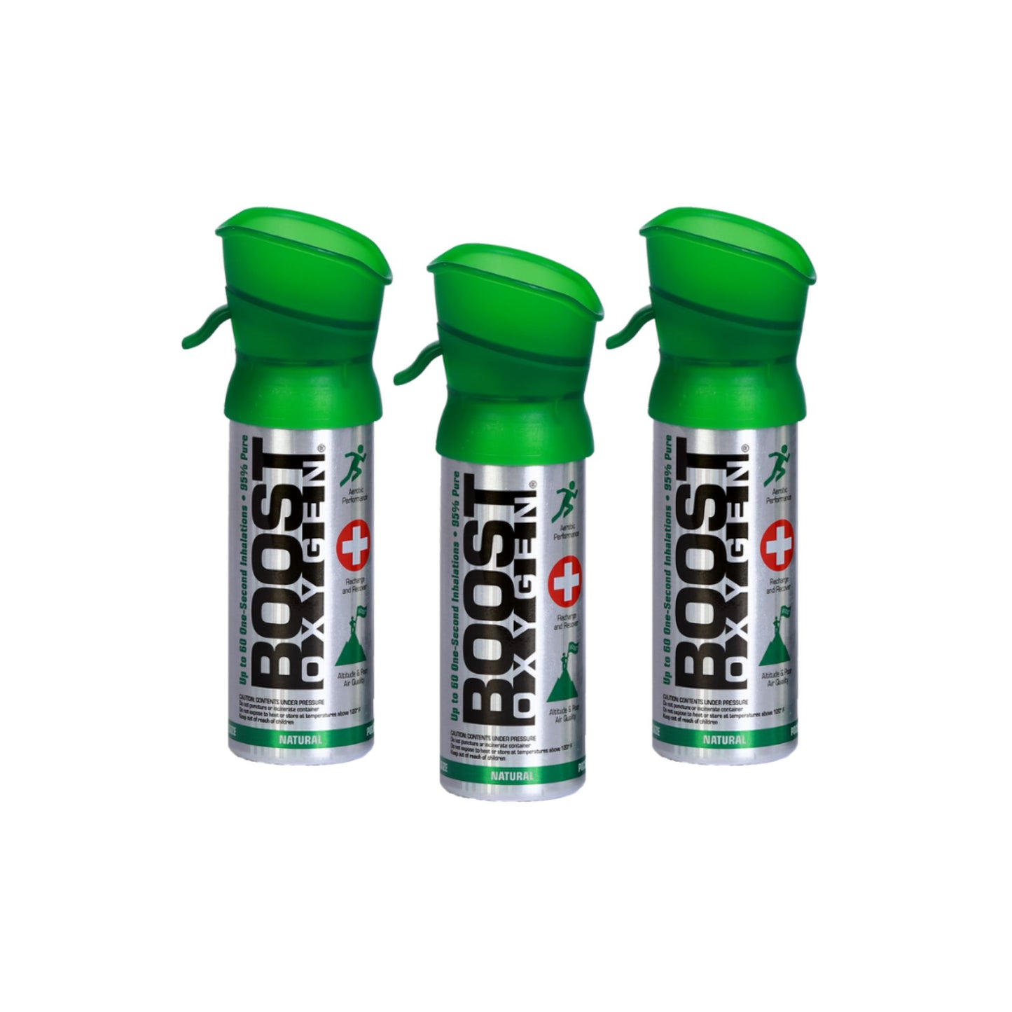 Boost Oxygen Natural - Pocket Size 3L - 3 Pack