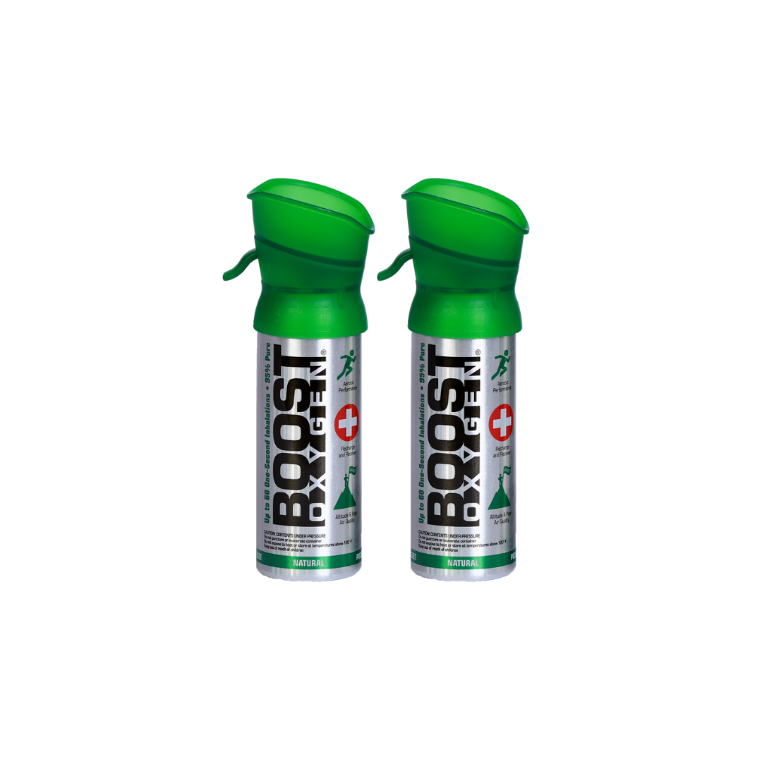 Boost Oxygen Natural Pocket Size - 2 Pack